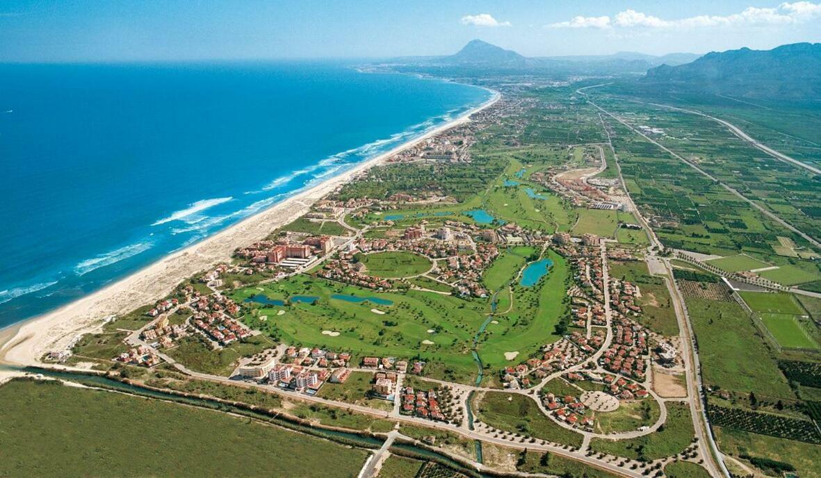 Apartamento Con Piscina En Oliva Nova Exterior foto