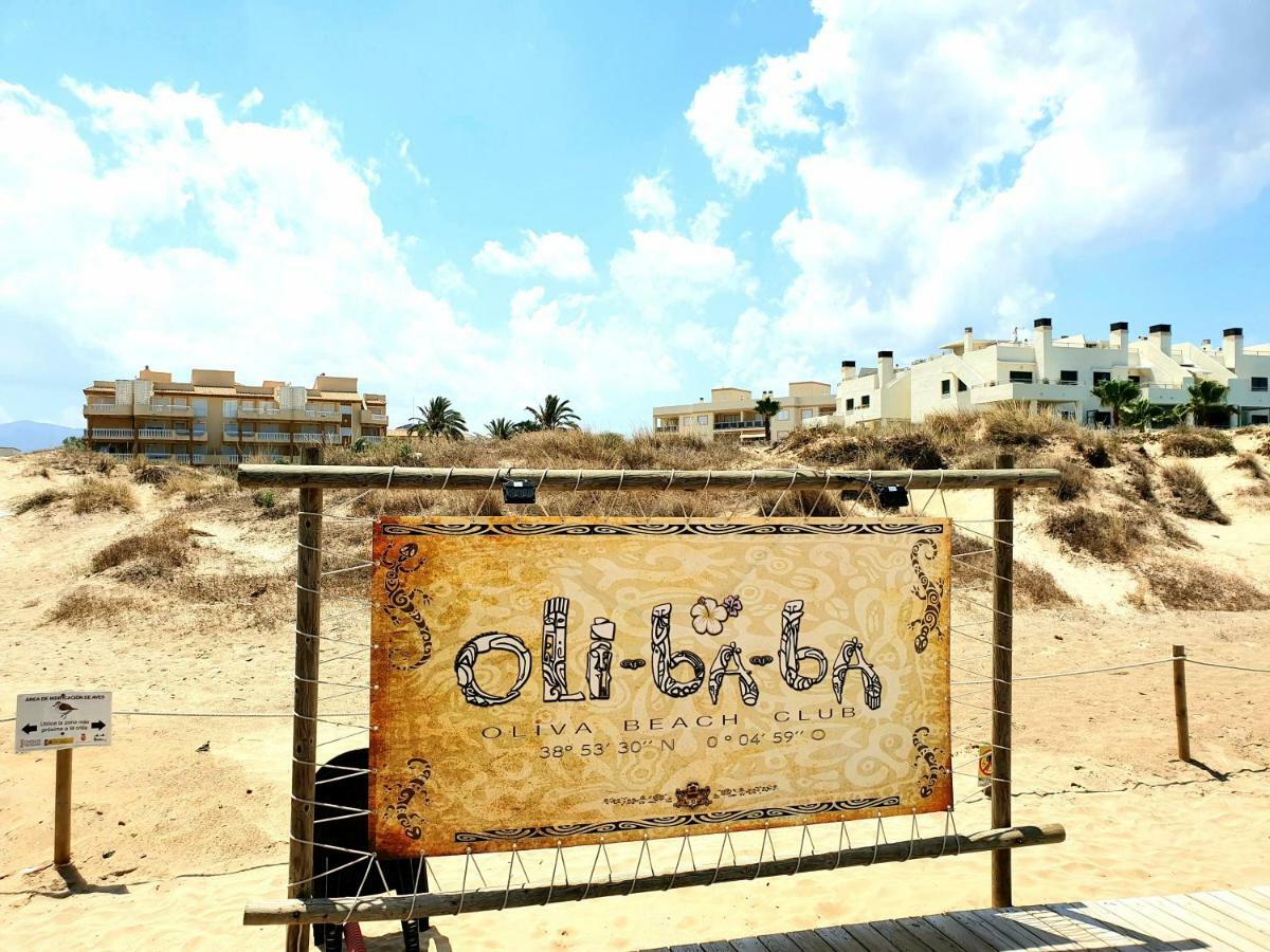 Apartamento Con Piscina En Oliva Nova Exterior foto